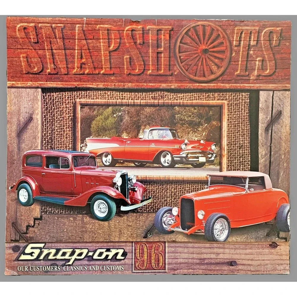 7 Snap-On Tools Collection Calendars 1988-90-92-96-97, 2001-02 Wheels & Girls VG